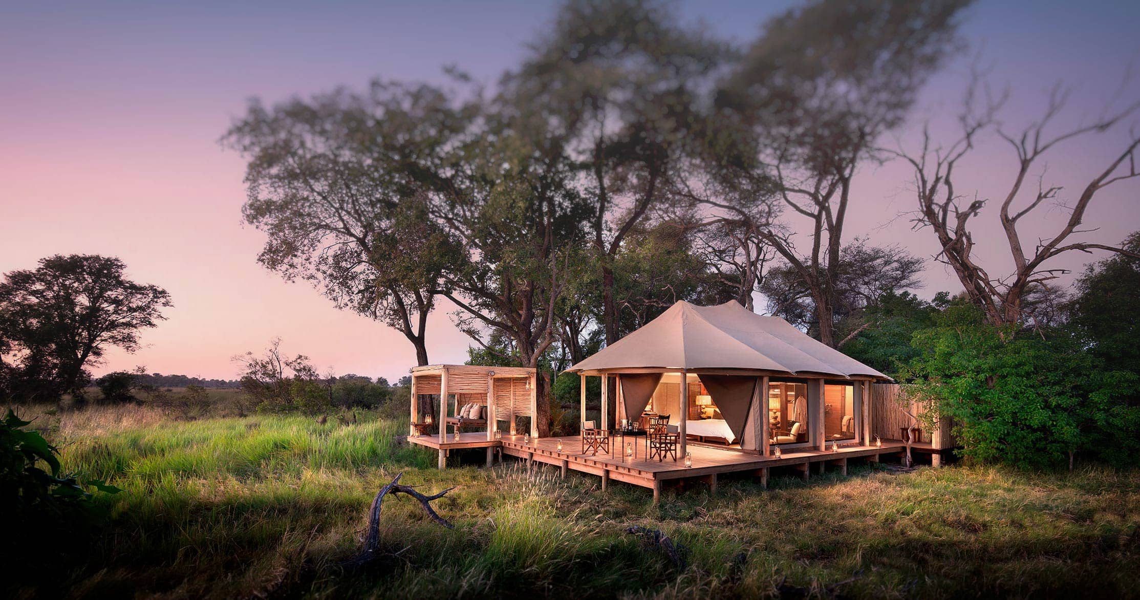 The Okavango Delta in Botswana